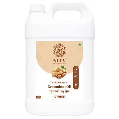 Wood Pressed Groundnut Oil (5L)