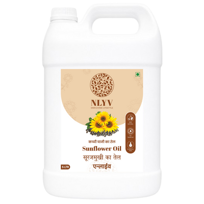 Wood Pressed Sunflower Oil (5L)