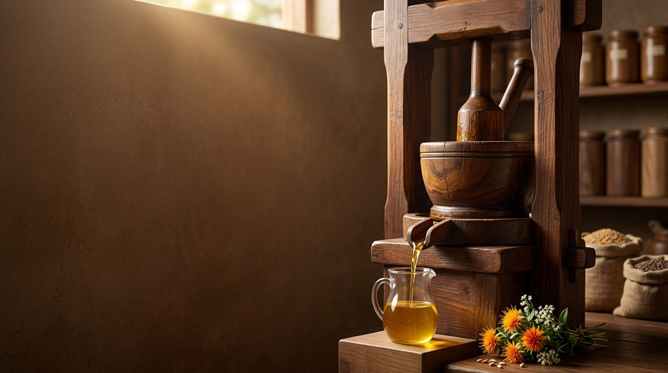 This is the step refined oil skips.